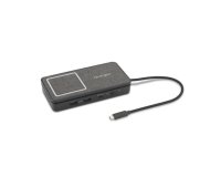 Kensington Replicador móvil USB-C SD1700P con dos salidas 4K y carga Qi: alimentación pass-through de 100 W