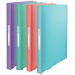 Protège-documents Colour Breeze 40 pochettes, 80 vues, en polypropylène 5/10ème. Coloris assortis