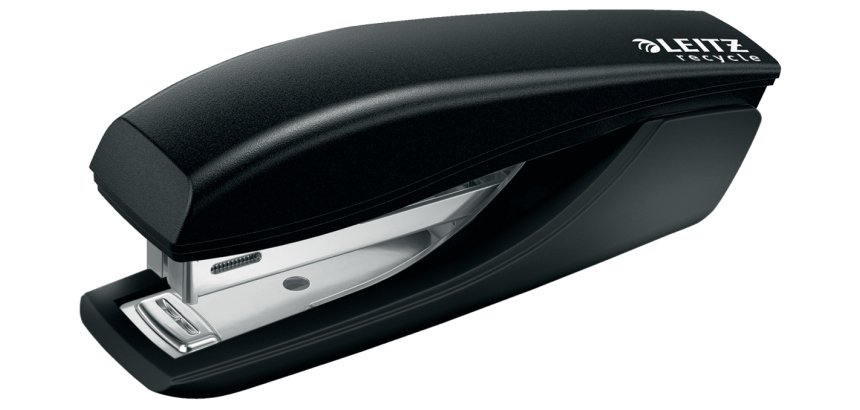 Agrafeuse leitz mini nexxt recycle 10 feuilles coloris   noir