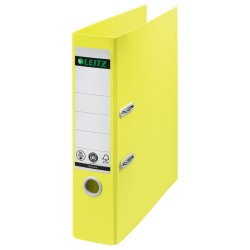 Classeur levier leitz esselte recyclable a4 80x320x285 mm   jaune