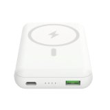 Celly MAGPB10000WH batteria portatile 10000 mAh Carica wireless Bianco