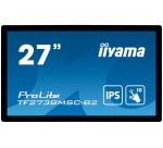 iiyama ProLite TF2738MSC-B2 écran plat de PC 68,6 cm (27") 1920 x 1080 pixels Full HD LED Écran tactile Multi-utilisateur Noir