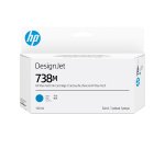 HP 738M 130 ml cyaan inktcartridge voor DesignJet