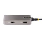 StarTech.com Adaptador Multipuertos USB-C - Docking Station USB Tipo C HDMI 4K60 - Hub Ladrón USB 3.0 de 2 Puertos - Entrega de Alimentación PD 100W - GbE - ChromeOS/Win/Mac