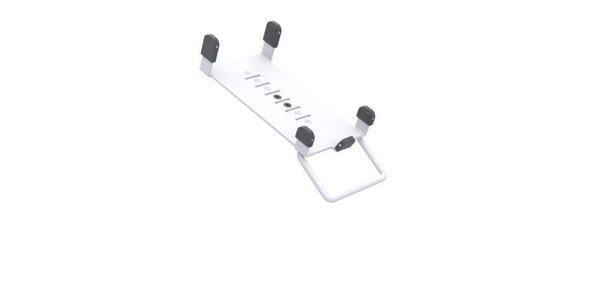 Ergonomic Solutions SpacePole Payment PAX902-MH-32 accesorio para terminal de punto de venta Montaje POS Blanco Metal