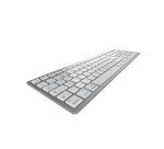 CHERRY KW 9100 SLIM FOR MAC clavier Universel USB + Bluetooth QWERTY Nordique Argent