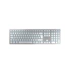 CHERRY KW 9100 SLIM FOR MAC clavier Universel USB + Bluetooth QWERTY Nordique Argent