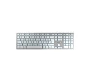 CHERRY KW 9100 SLIM FOR MAC clavier Universel USB + Bluetooth QWERTY Nordique Argent