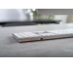 CHERRY KW 9100 SLIM FOR MAC clavier Universel USB + Bluetooth QWERTY Nordique Argent