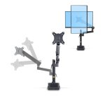 StarTech.com ARMPIVOT2 support d'écran plat pour bureau 101,6 cm (40") Noir