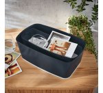 Bac de rangement My Box Cosy, long, jaune