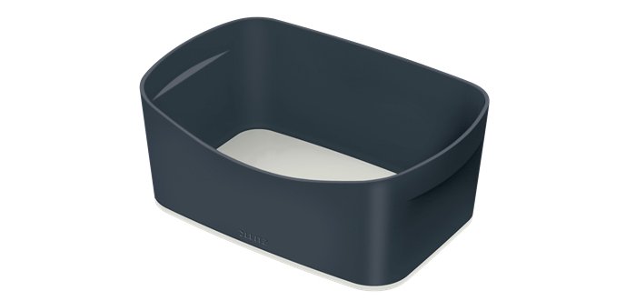 Bac de rangement My Box Cosy, A5, gris/gris clair