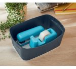 Bac de rangement My Box Cosy, A5, jaune/gris clair