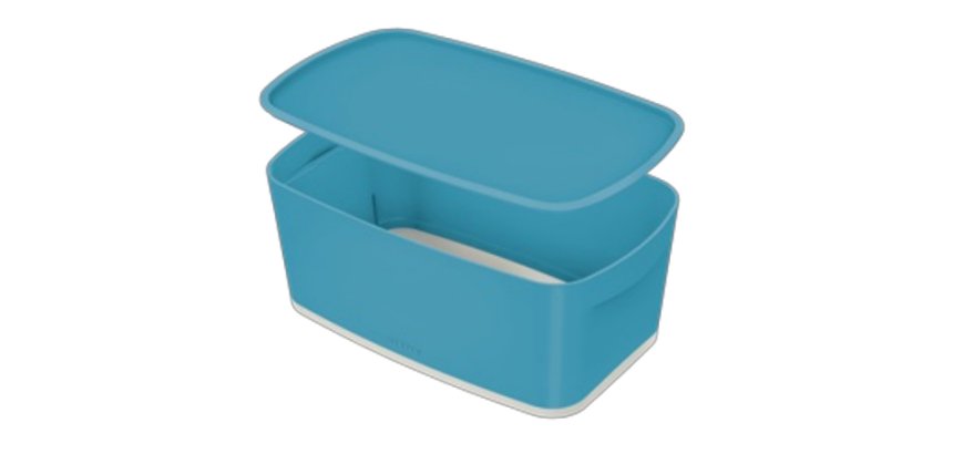 Boîte de rangement My Box Cosy, 5 litres, jaune