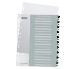 Intercalaires en plastique WOW, numéroté, 1-20