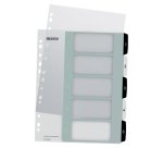 Intercalaires en plastique WOW, numéroté, 1-5