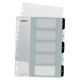 Intercalaires en plastique WOW, numéroté, 1-5