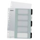 Intercalaires en plastique WOW, numéroté, 1-5