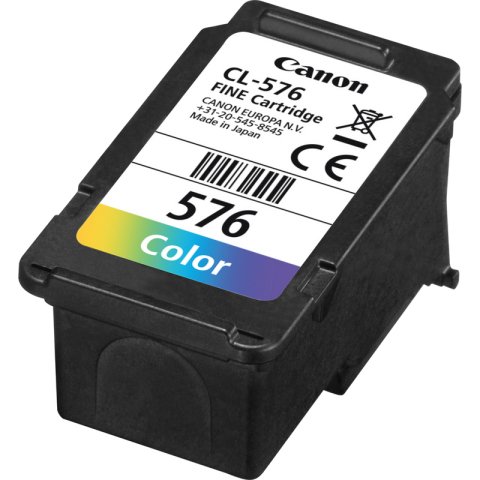 Canon CL-576 cartucho de tinta original tricolor capacidad estándar (1000 páginas)