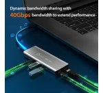j5create JCD403-N Concentrador de múltiples puertos USB4® de 8K