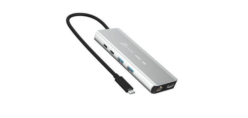 j5create JCD403-N Concentrador de múltiples puertos USB4® de 8K