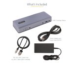 StarTech.com DK31C3MNCRUE laptop dock/port replicator Wired USB 3.2 Gen 2 (3.1 Gen 2) Type-C
