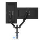 AOC AD110DX support d'écran plat pour bureau 81,3 cm (32") Noir