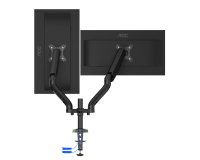 AOC AD110DX support d'écran plat pour bureau 81,3 cm (32") Noir