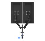 AOC AD110DX support d'écran plat pour bureau 81,3 cm (32") Noir