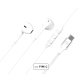 BIG BEN Force Play Casque Avec fil Ecouteurs Appels/Musique USB Type-C Blanc