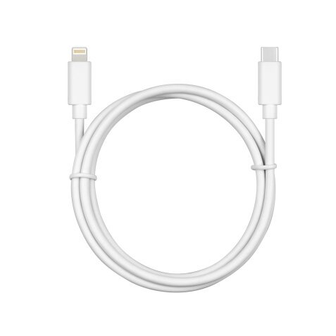 CoolBox COO-CAB-UCLI cable de conector Lightning 1 m Blanco