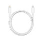 CoolBox COO-CAB-UCLI cable de conector Lightning 1 m Blanco