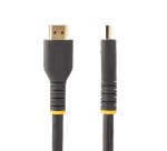StarTech.com Cable de 10m HDMI Activo - HDMI 2.0 4K 60Hz UHD - Cable de Servicio Pesado - Resistente - con Fibra de Aramida - Cable HDMI de Alta Velocidad con Ethernet