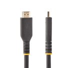 StarTech.com Cable de 10m HDMI Activo - HDMI 2.0 4K 60Hz UHD - Cable de Servicio Pesado - Resistente - con Fibra de Aramida - Cable HDMI de Alta Velocidad con Ethernet