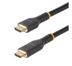 StarTech.com Cable de 10m HDMI Activo - HDMI 2.0 4K 60Hz UHD - Cable de Servicio Pesado - Resistente - con Fibra de Aramida - Cable HDMI de Alta Velocidad con Ethernet