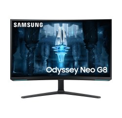 Samsung G85NB computer monitor 81.3 cm (32") 3840 x 2160 pixels 4K Ultra HD LED White