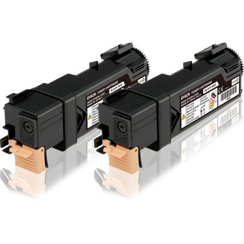 Epson Pack 2 Toners Noir (2 x 3 000 p)