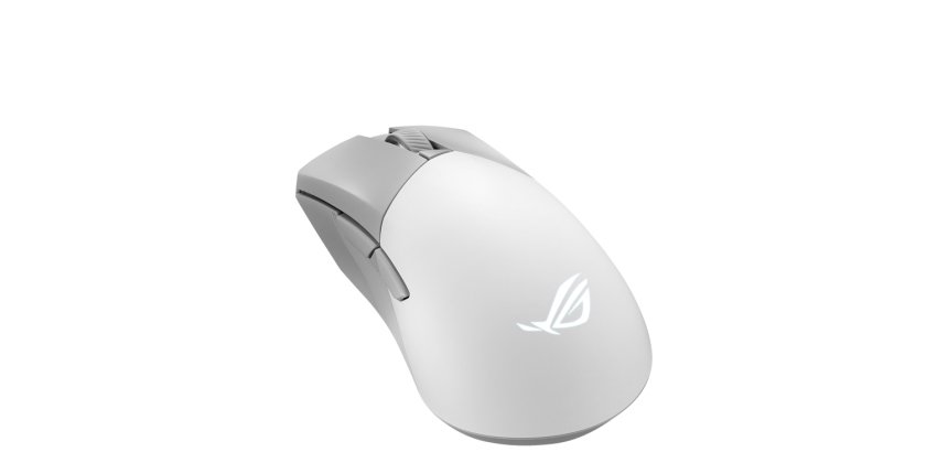ASUS ROG Gladius III Wireless Aimpoint White mouse Gaming Right-hand RF Wireless + Bluetooth + USB Type-A Optical 36000 DPI