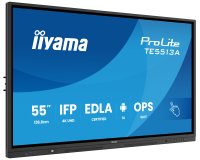 iiyama TE5513A-B1AG Écran d'affichage dynamique Écran plat interactif 138,7 cm (54.6") Wifi 450 cd/m² 4K Ultra HD Noir Écran tactile Intégré dans le processeur Android 18/7