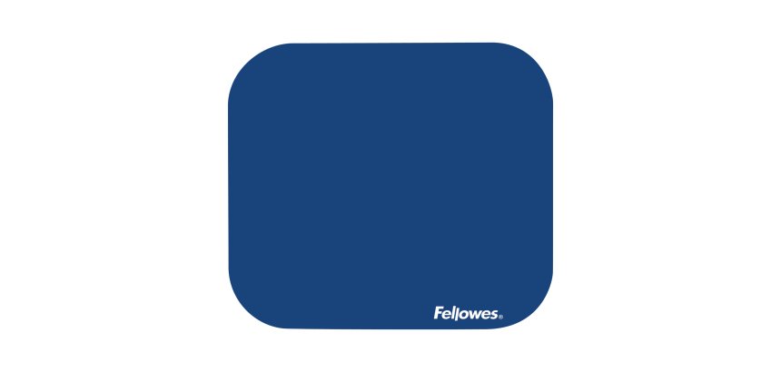 Tapis de souris medium, en polyestère, bleu