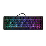 Deep Gaming mini TM065 teclado Juego USB QWERTY Español Negro