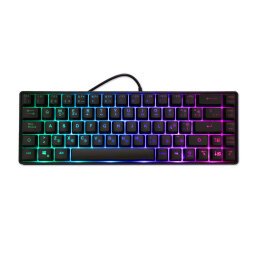 Deep Gaming mini TM065 teclado Juego USB QWERTY Español Negro