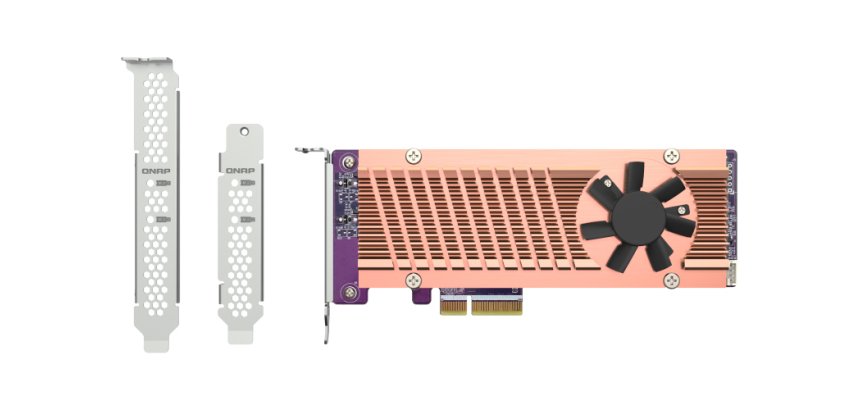 QNAP QM2-2P-344A interface cards/adapter Internal M.2