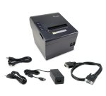 Equip 80mm Thermal POS Receipt Printer with Auto Cutter, USB/Ethernet/Serial/Cash Drawer connection
