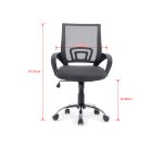 Equip 651014 sedia da ufficio e computer Seduta imbottita Schienale a rete