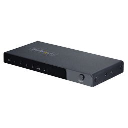 StarTech.com 4-Port 8K HDMI Switch, HDMI 2.1 Switcher 4K 120Hz HDR10+, 8K 60Hz UHD, HDMI Switch 4 In 1 Out, Auto/Manual Source Switching, Re