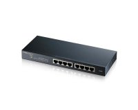 Zyxel GS1900-8 Gestionado L2 Gigabit Ethernet (10/100/1000) Negro