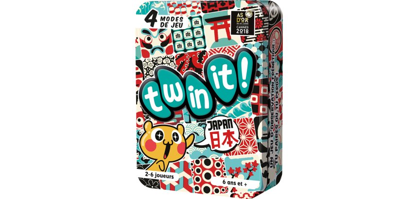 Jeu d'observation twin-it cocktail games twin-it japan
