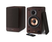 Sharp BOOKSHELF SPEAKERS 2-vie Marrone Con cavo e senza cavo 60 W