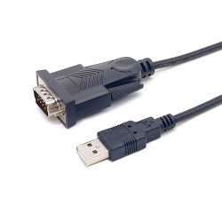Equip USB-A to Serial (DB9) Cable, M/M 1.5m